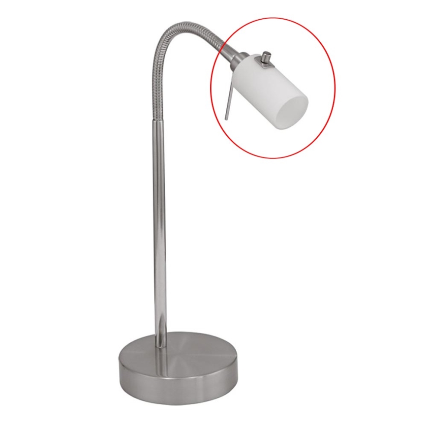 Eglo - Vetro di ricambio per lampada da tavolo BENGA opale opaco