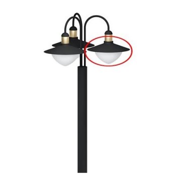 Eglo - Vetro di ricambio per lampada e nástěnnému svítidlu SIRMIONE diametro 19 cm