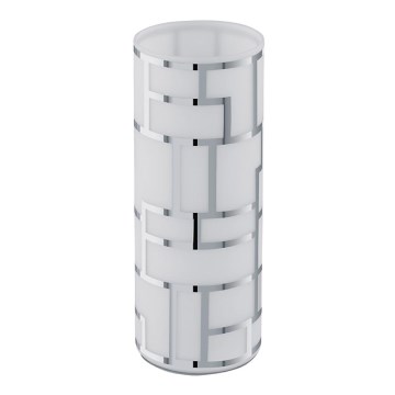 Eglo - Vetro di ricambio per lampadario e lampada BAYMAN bianco/cromo lucido
