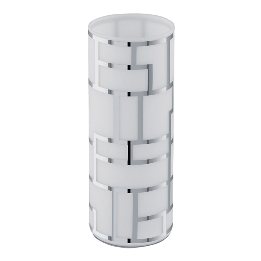 Eglo - Vetro di ricambio per lampadario e lampada BAYMAN bianco/cromo lucido