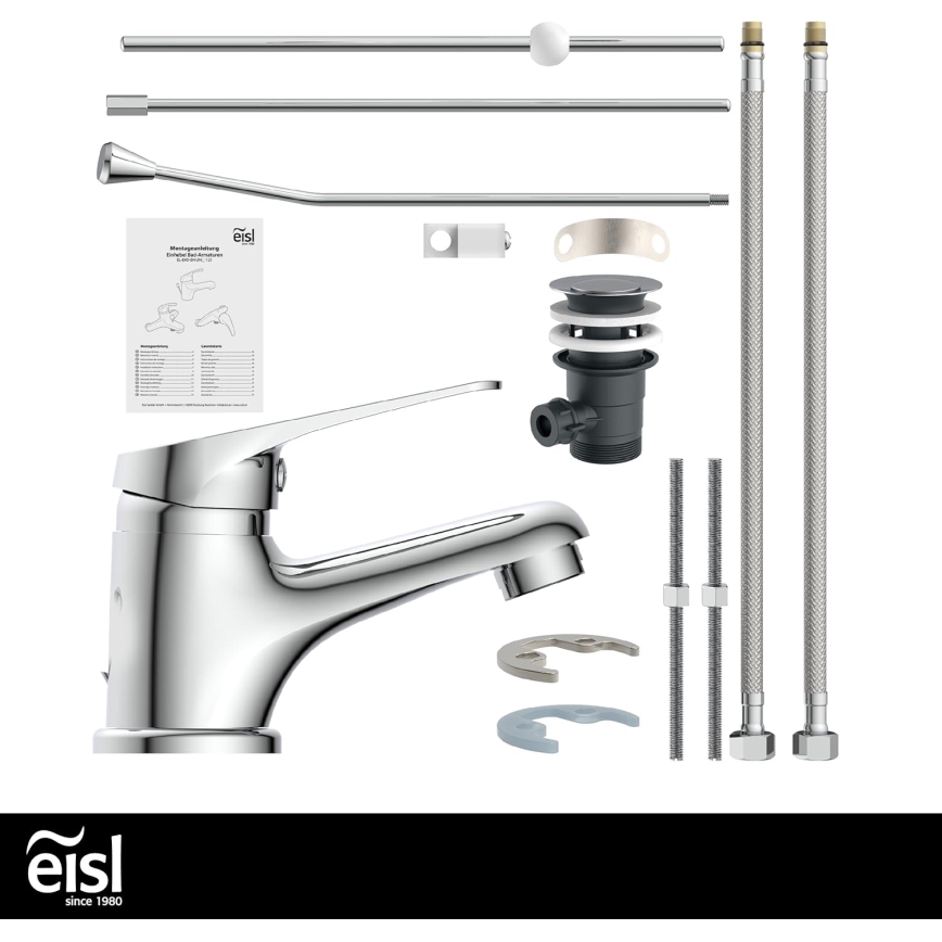 Eisl NI075SCR - Miscelatore per lavabo SPEED cromo lucido