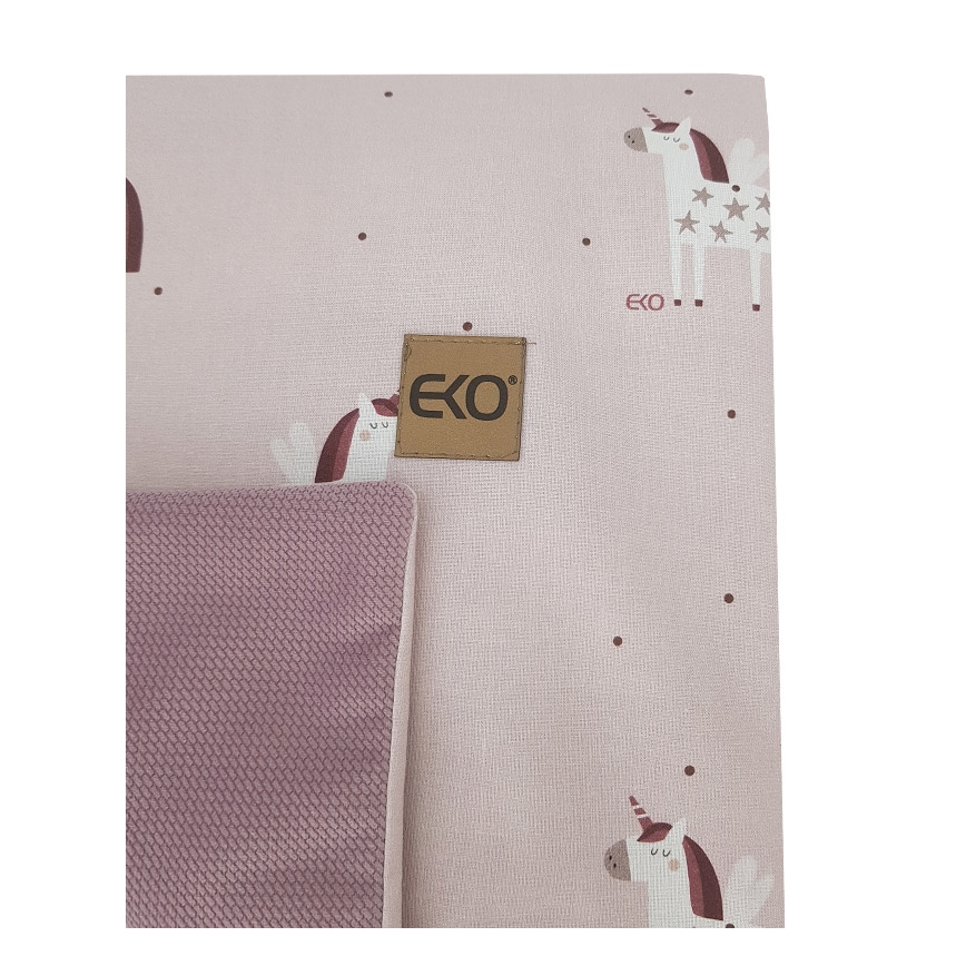 EKO - Coperta in cotone UNICORNO 100x80 cm