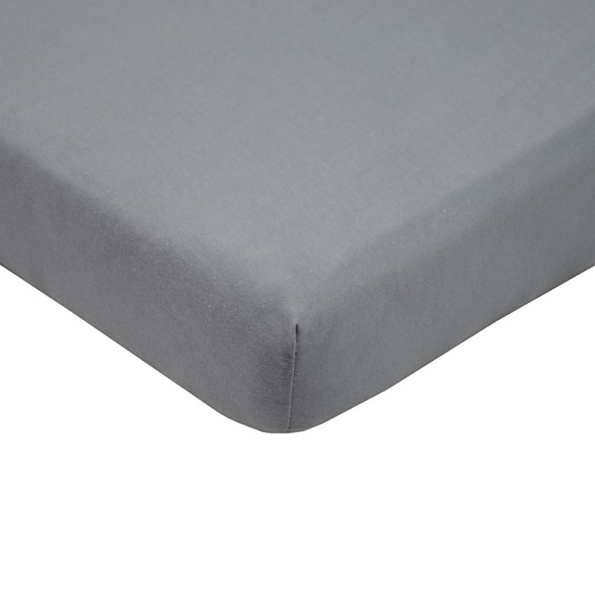 EKO - Telo impermeabile con elastico JERSEY 120x60 cm grigio