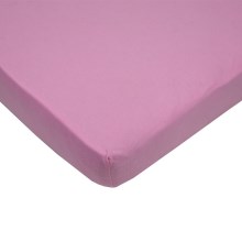 EKO - Telo impermeabile con elastico JERSEY 120x60 cm rosa