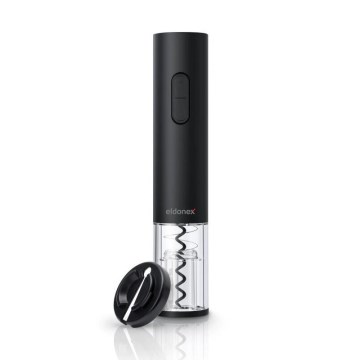 ELDONEX EWO-2100-BK - Apribottiglie elettrico 4xAA nero