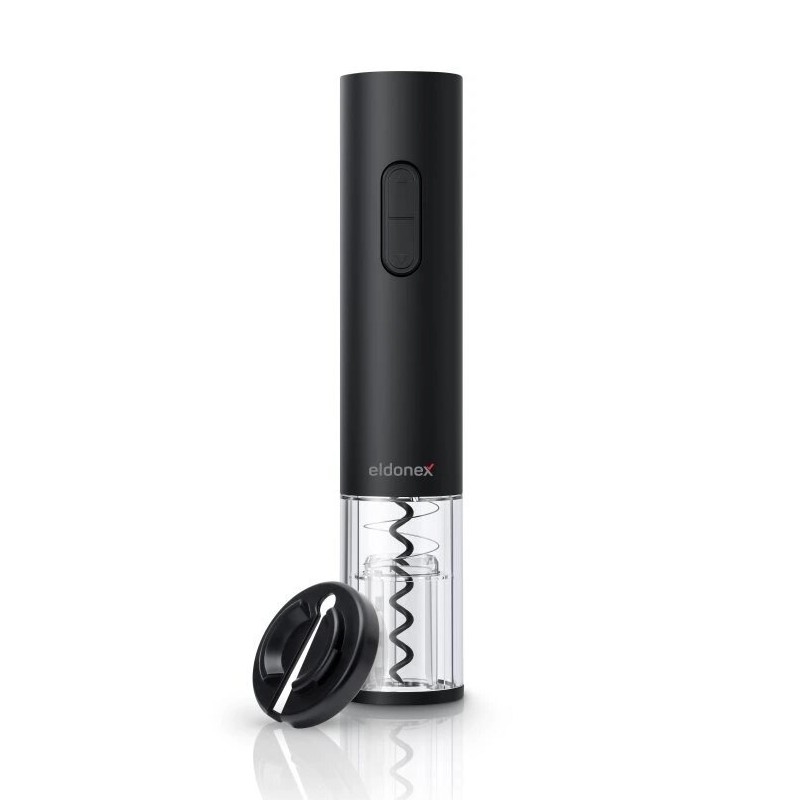 ELDONEX EWO-2100-BK - Apribottiglie elettrico 4xAA nero