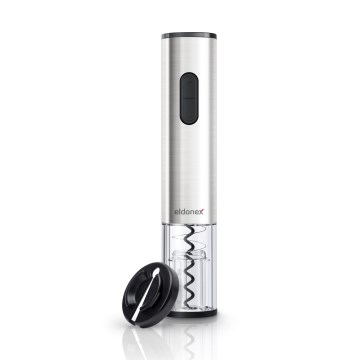 ELDONEX EWO-2200-SL - Apribottiglie elettrico 4xAA cromo opaco