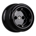 Elhard - Presa da parete in ceramica stile retrò per uso domestico SCHUKO 230 V, nera
