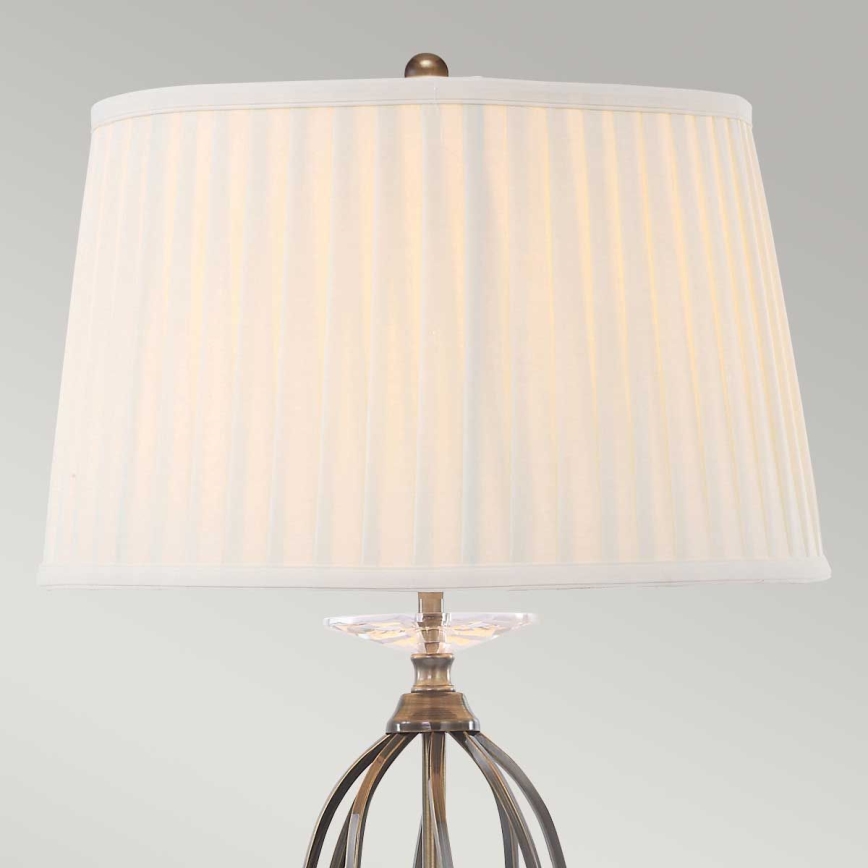Elstead - Lampada da tavolo AEGEAN 1xE27/60W/230V bronzo