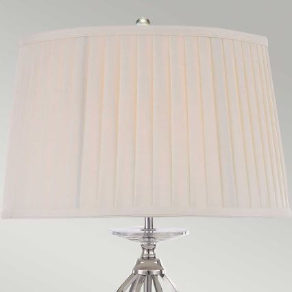 Elstead - Lampada da tavolo AEGEAN 1xE27/60W/230V cromo lucido