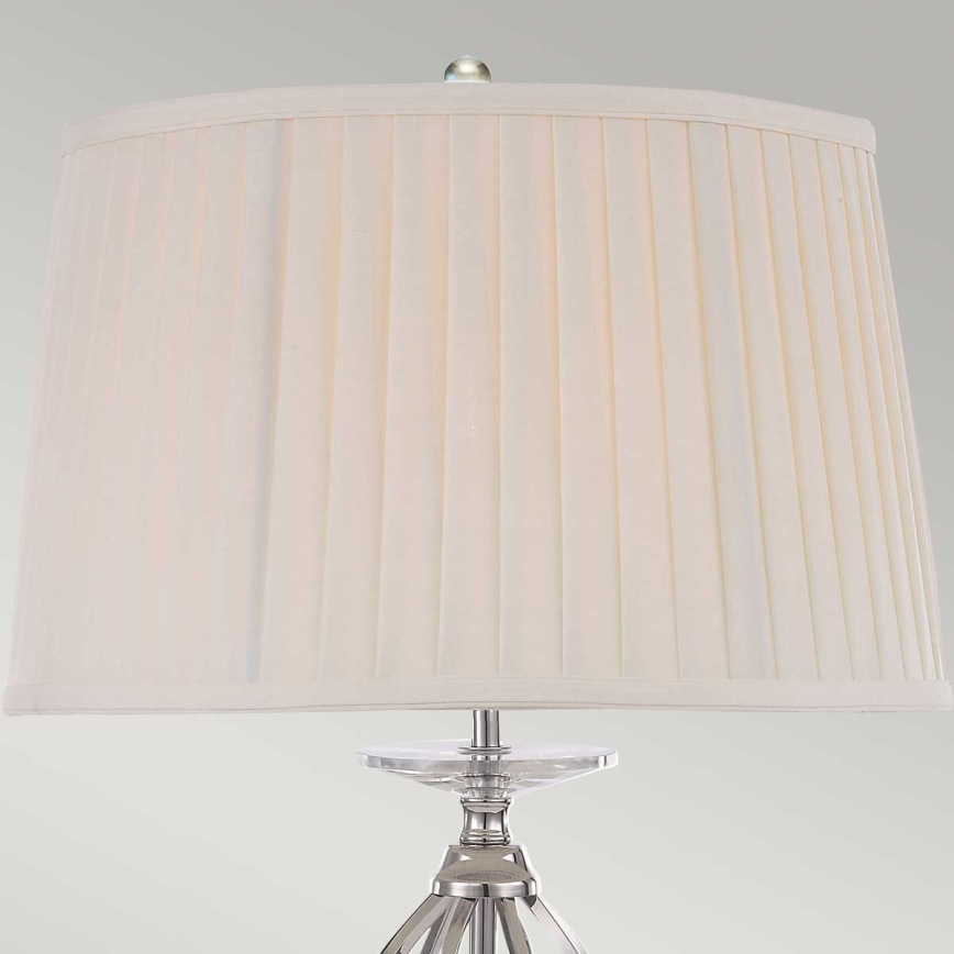 Elstead - Lampada da tavolo AEGEAN 1xE27/60W/230V cromo lucido