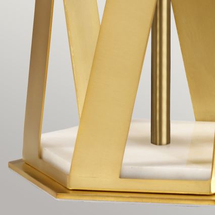 Elstead - Lampada da tavolo APOLLO 1xE27/60W/230V oro/blu