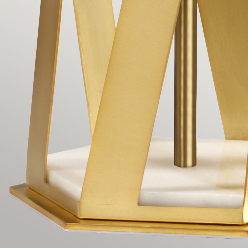 Elstead - Lampada da tavolo APOLLO 1xE27/60W/230V oro/blu