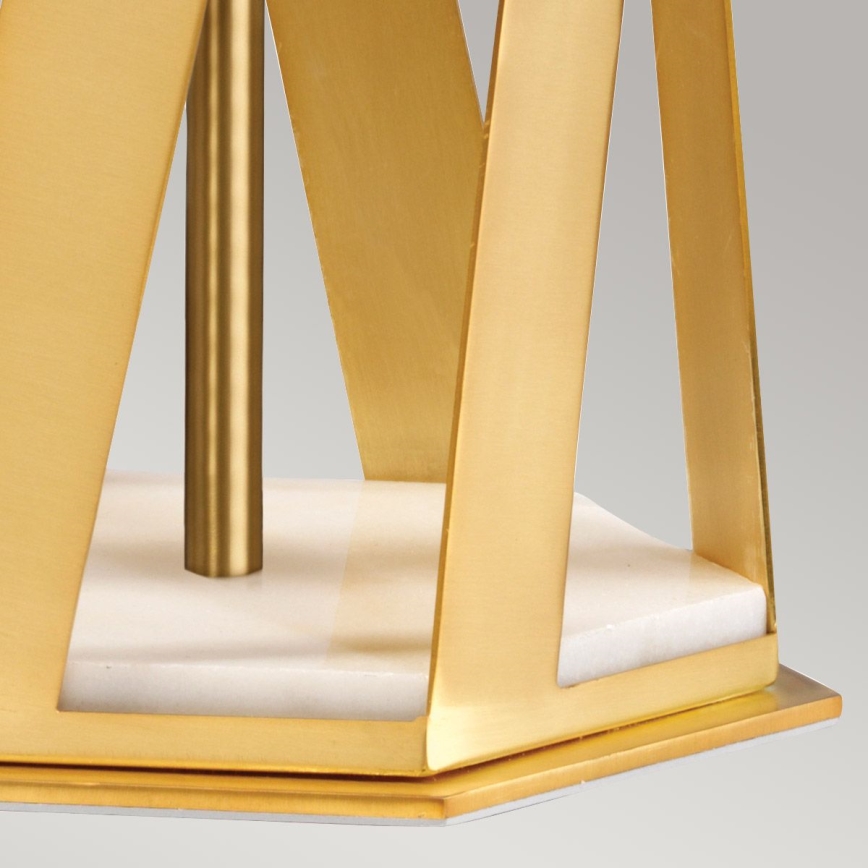 Elstead - Lampada da tavolo APOLLO 1xE27/60W/230V oro/bianco