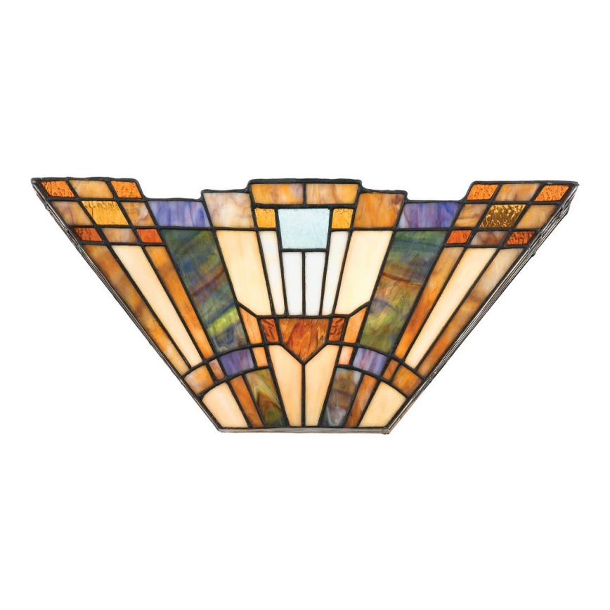 Elstead - Applique da parete Tiffany INGLENOOK 2xE14/60W/230V