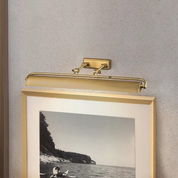 Elstead - Applique per quadri WINCHFIELD 4xE14/40W/230V dorata