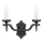Elstead - Applique RECTORY 2xE14/60W/230V