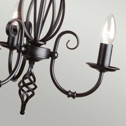 Elstead - Lampadario a sospensione con catena ARTISAN 3xE14/60W/230V