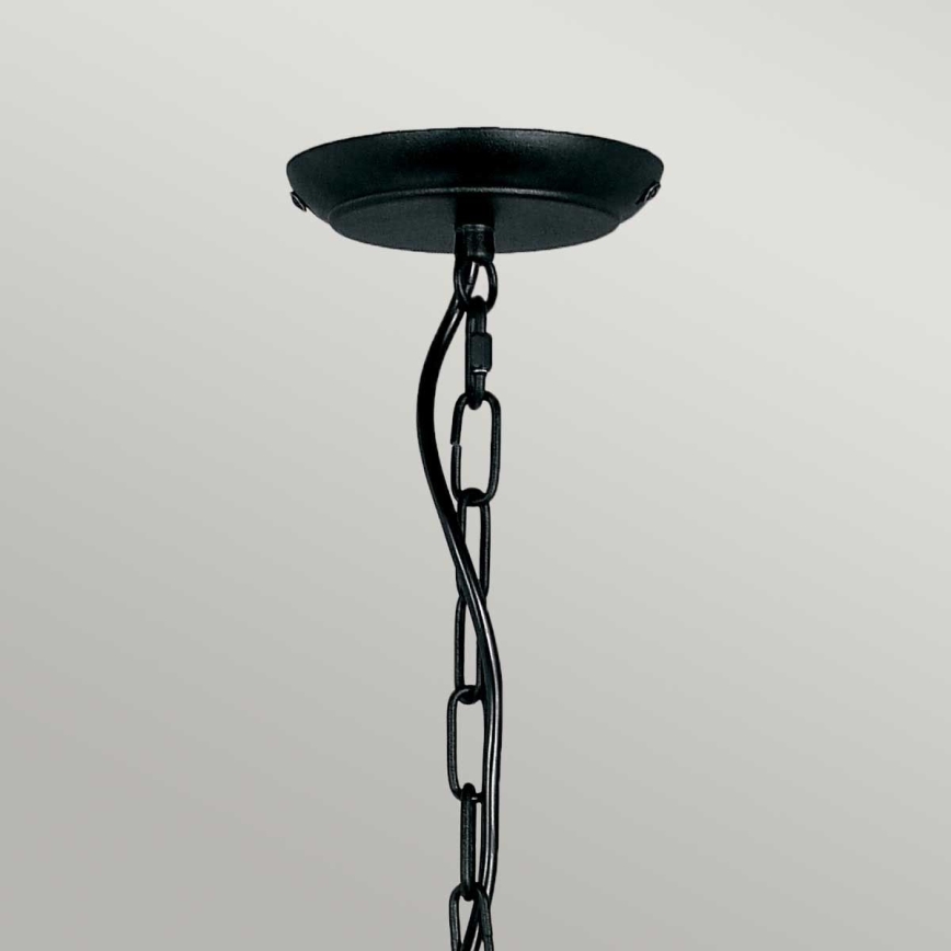 Elstead - Lampadario a sospensione con catena ARTISAN 5xE14/60W/230V