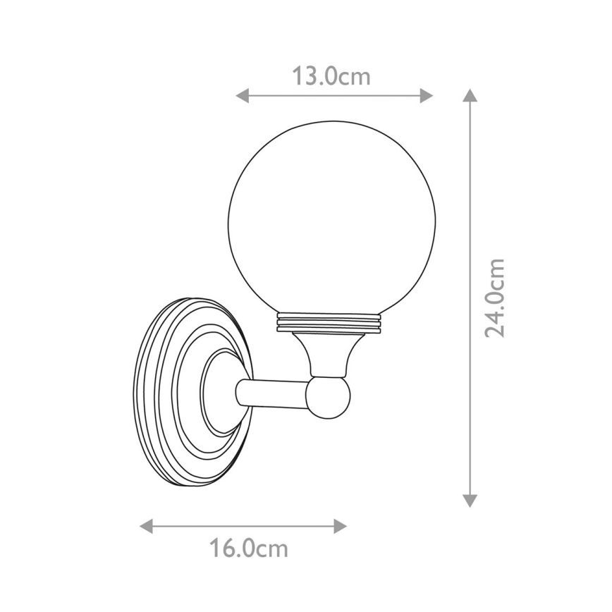 Elstead - Applique a LED da bagno AUSTEN 1xG9/3W/230V IP44