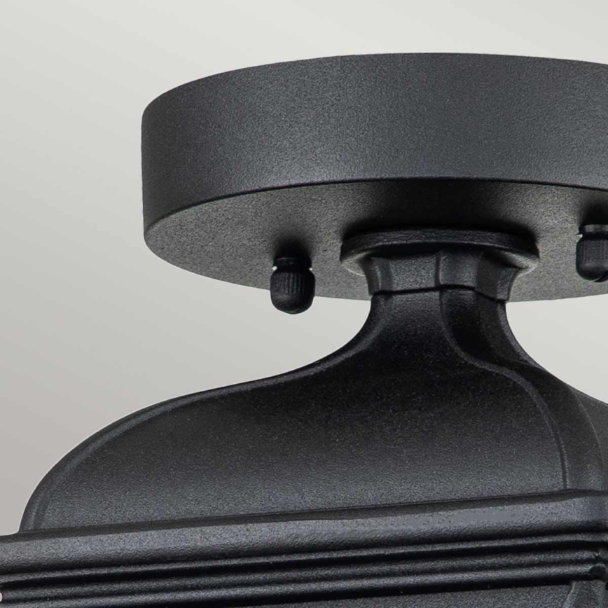 Elstead - Plafoniera da esterno BAYVIEW 1xE27/60W/230V IP44 nera