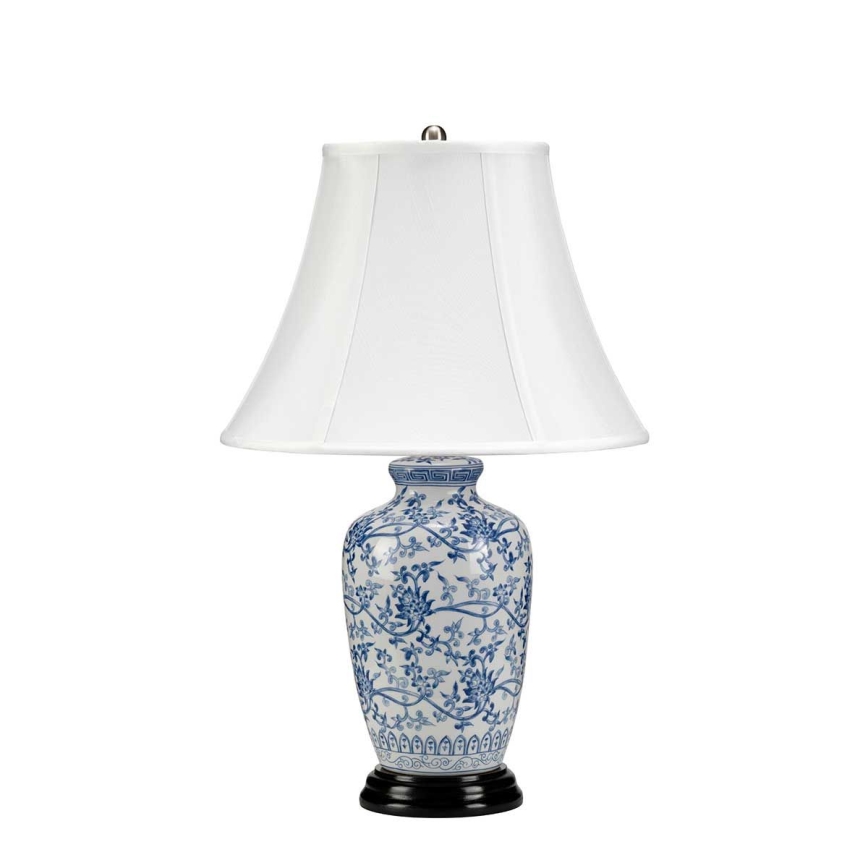 Elstead - Lampada da tavolo BLU GINGER JAR 1xE27/60W/230V