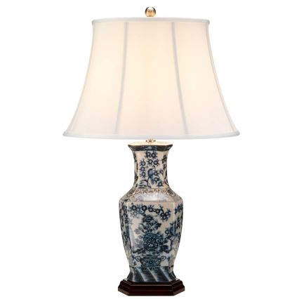 Elstead - Lampada da tavolo BLU HEX 1xE27/60W/230V