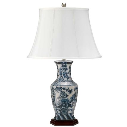 Elstead - Lampada da tavolo BLU HEX 1xE27/60W/230V