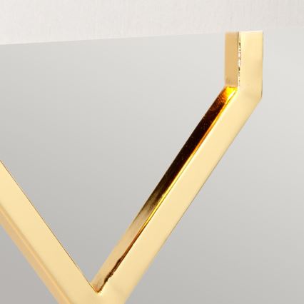 Elstead - Lampada da tavolo CROSS 1xE27/60W/230V oro/bianco