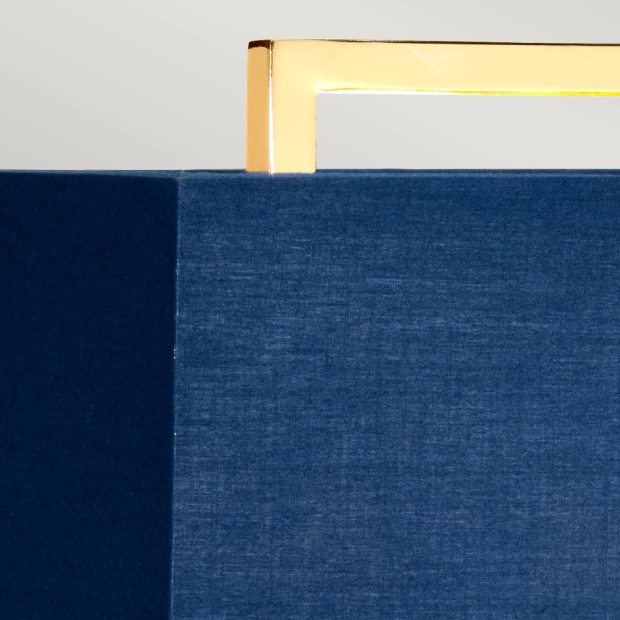 Elstead - Lampada da tavolo CROSS 1xE27/60W/230V oro/blu