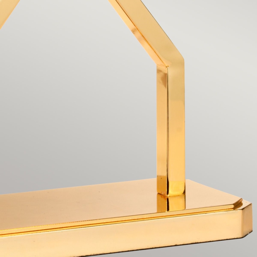 Elstead - Lampada da tavolo CROSS 1xE27/60W/230V oro/blu