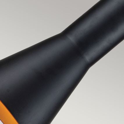 Elstead - Lampadario a sospensione con filo ETOILE 1xE27/60W/230V diametro 17,8 cm nero