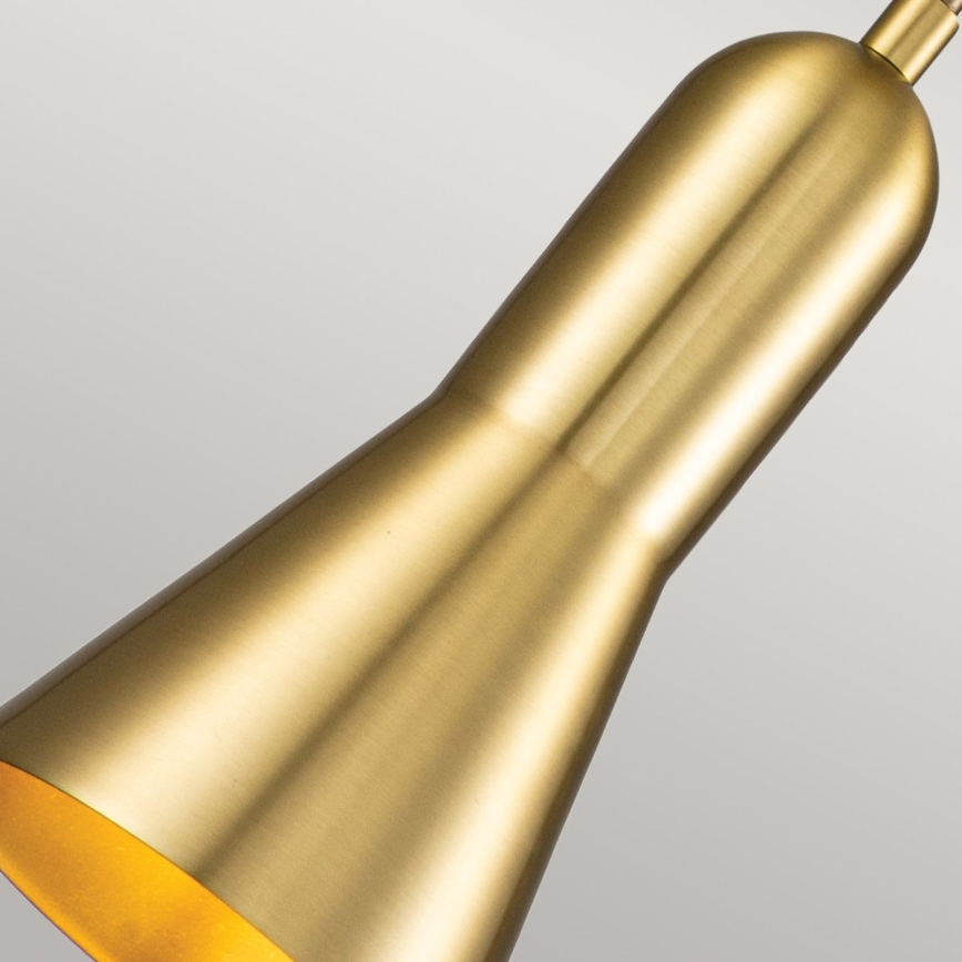 Elstead - Lampadario a sospensione con filo ETOILE 1xE27/60W/230V diametro 13,3 cm oro