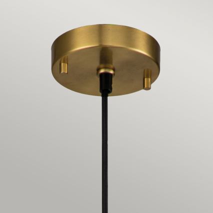 Elstead - Lampadario a sospensione con filo ETOILE 1xE27/60W/230V diametro 13,3 cm oro