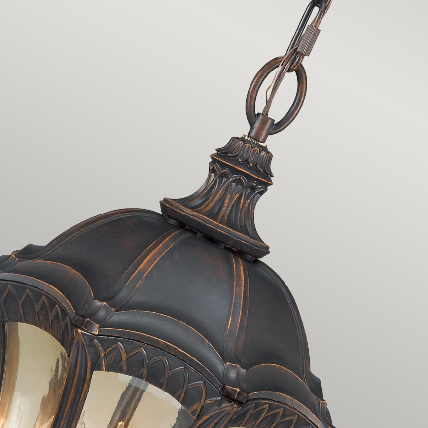 Elstead FE-BATONRG8 - Lampadario da esterno BATON 4xE14/60W/230V IP44