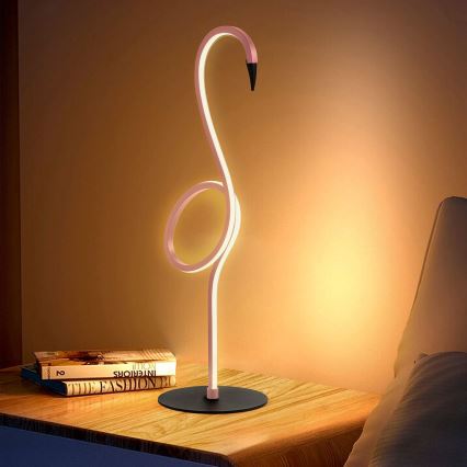 Elstead - Lampada da tavolo LED FLAMINGO LED/6W/230V 3000K rosa