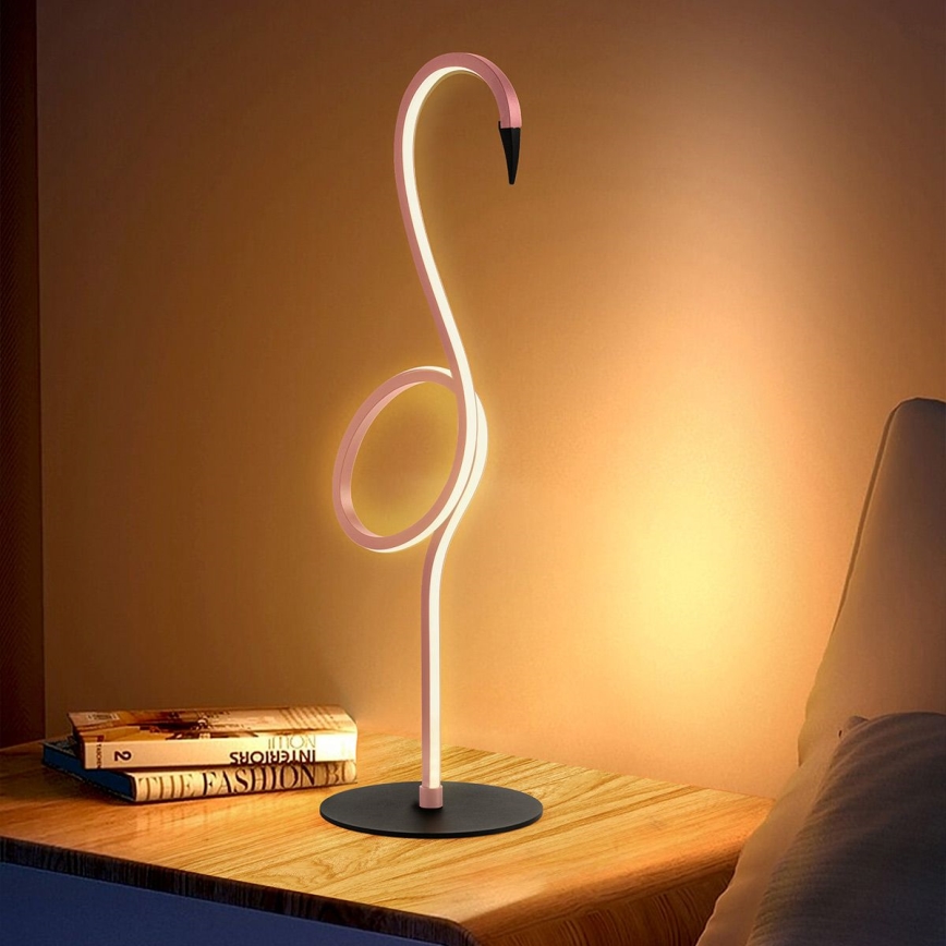 Elstead - Lampada da tavolo LED FLAMINGO LED/6W/230V 3000K rosa