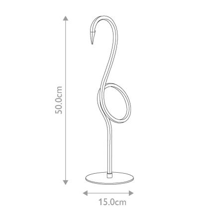 Elstead - Lampada da tavolo LED FLAMINGO LED/6W/230V 3000K rosa