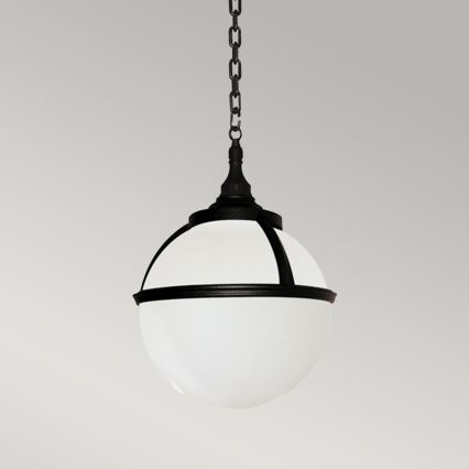 Elstead - Lampadario da esterno a sospensione con catena GLENBEIGH 1xE27/60W/230V IP44