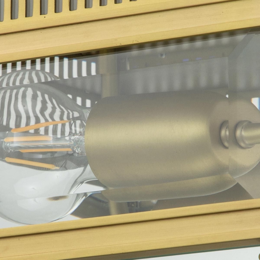 Elstead - Plafoniera da esterno HOLBORN 2xE27/60W/230V IP44 dorata