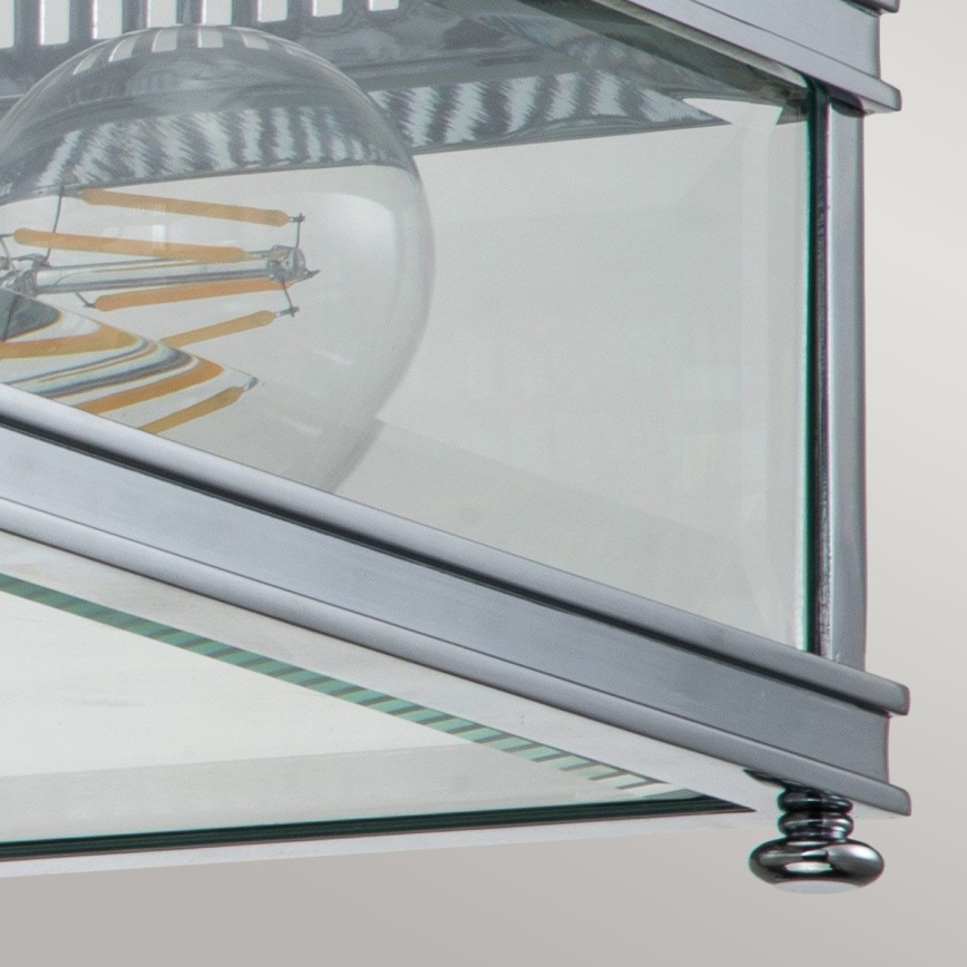 Elstead - Plafoniera da esterno HOLBORN 2xE27/60W/230V IP44 cromo lucido