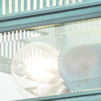 Elstead - Plafoniera da esterno HOLBORN 2xE27/60W/230V IP44 turchese