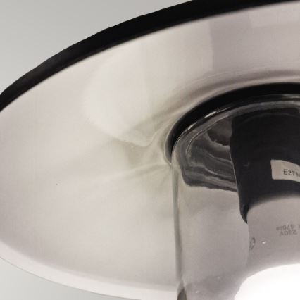 Elstead - Lampada da esterno KLAMPENBORG 1xE27/60W/230V IP44 nera