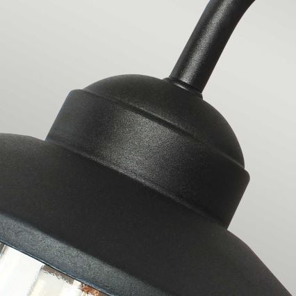 Elstead - Lampada da esterno KLAMPENBORG 1xE27/60W/230V IP44 nera