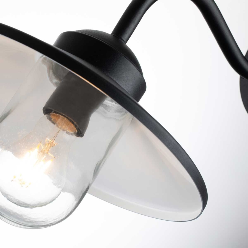 Elstead - Applique da esterno con sensore KLAMPENBORG 1xE27/60W/230V IP44