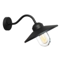 Elstead - Lampada da esterno KLAMPENBORG 1xE27/60W/230V IP44 nera