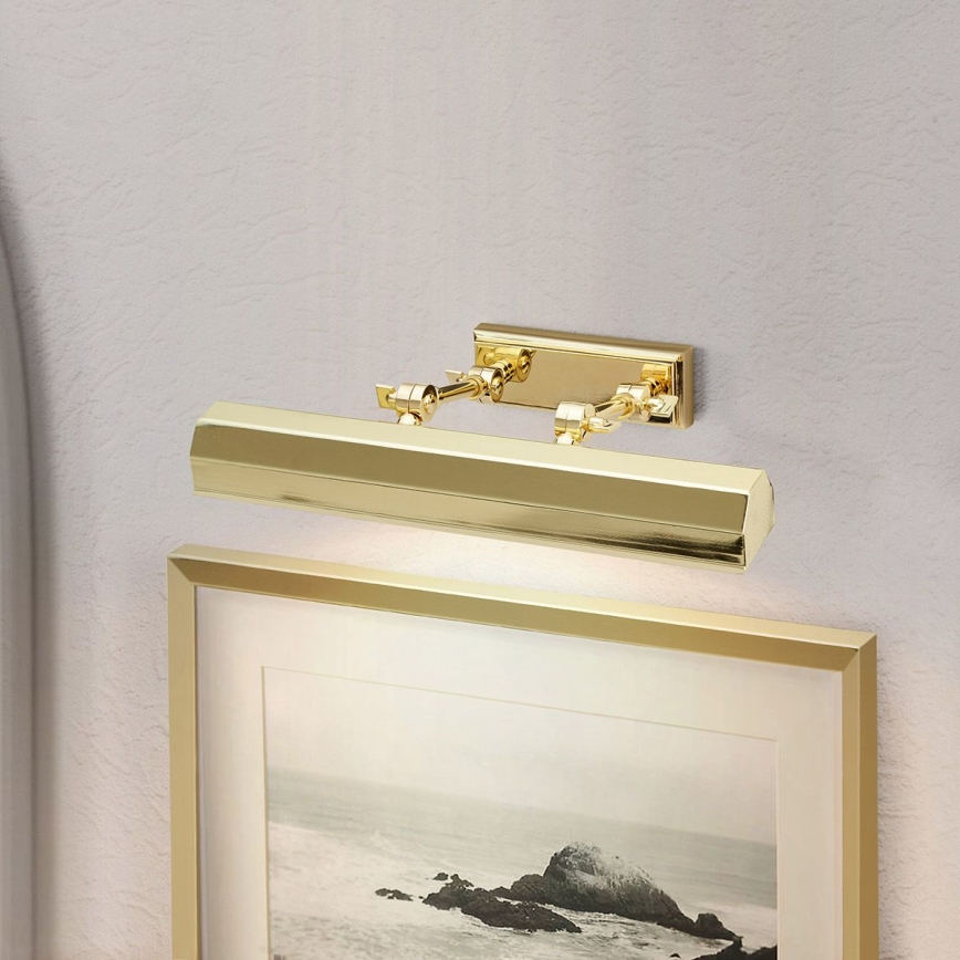 Elstead - Lampada da quadro CHAWTON 2xE14/40W/230V oro