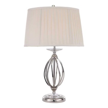 Elstead - Lampada da tavolo AEGEAN 1xE27/60W/230V cromo lucido
