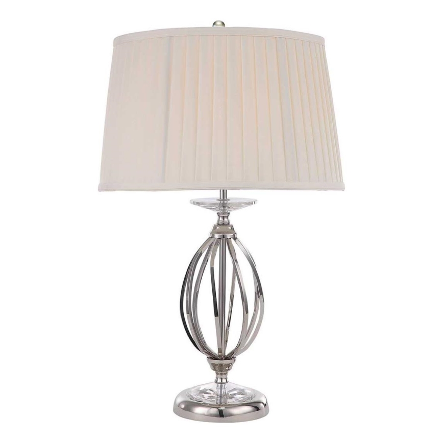 Elstead - Lampada da tavolo AEGEAN 1xE27/60W/230V cromo lucido