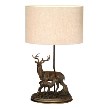 Elstead - Lampada da tavolo AMELIA 1xE27/40W/230V bronzo